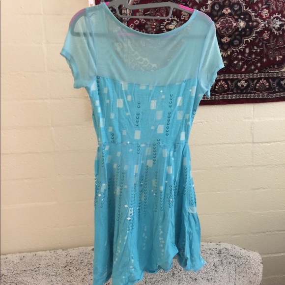 Elsa Disney Cosplay Costume Dress - Picture 2 of 2